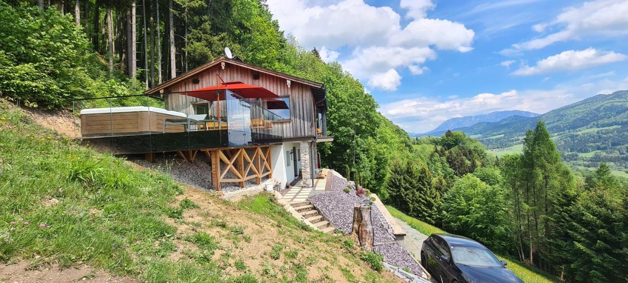 Bergvilla mit Seeblick - Mondsee Innerschwand Esterno foto